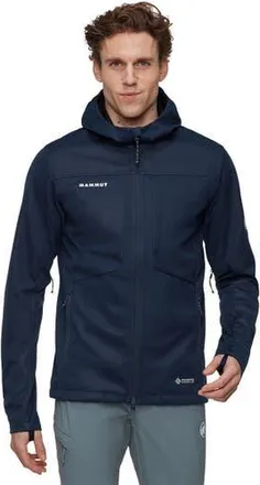 Mammut Ultimate Viii So Hooded Jacket - Mens in Marine at Nordstrom, Size Small