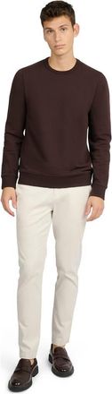 Onia Terry Crewneck Sweater in Dark Java at Nordstrom, Size X-Large