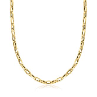Ross-Simons Italian 3mm 14kt Yellow Gold Cable-Chain Necklace