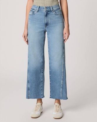 Paige Anessa Wide Leg Jean In Explorer