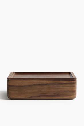 H&M Aufbewahrungsbox aus Holz - Beige