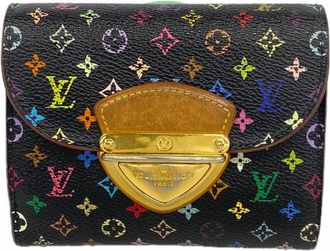Louis Vuitton Noir Violet Wallet (Bi-Fold) (Pre-Owned)