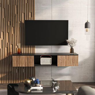 Decorotika Elia 140 cm Wall Mounted TV Unit