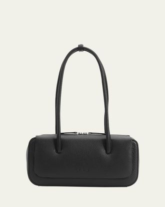 Aesther Ekme Lagune Calfskin Leather Bowling Shoulder Bag