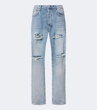 Acne Studios 1996 distressed straight jeans