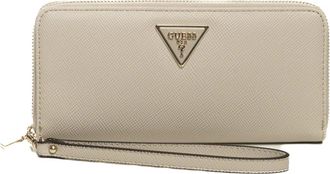 Guess Accessoires, Dames, Beige, ONE Size, Polyester, Laurel Maxi Portemonnee