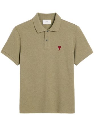 Ami Ami de Coeur organic cotton polo shirt - Green