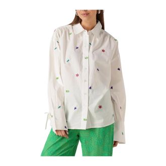 Refined Department Refined Department, Dames, Blouses & Shirts, Wit, Maat: M