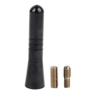 OEM Antena De Coche Universal Mini De 2,2 Pulgadas, Antena De Repuesto Am/fm Para Radio De Coche, Color Negro