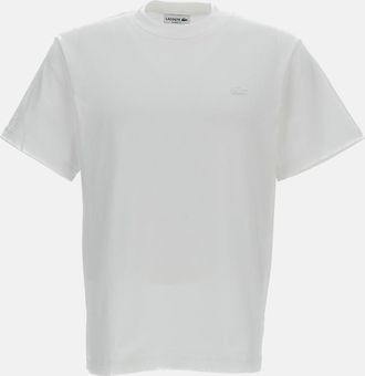 Lacoste Maglietta A Maniche Corte Con Stampa