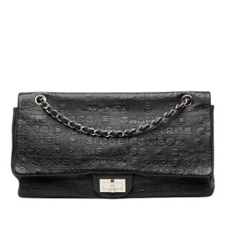 Chanel Pre-owned Vintage Flap Shoulder Bag - Dames - Pre-owned - Zwart - Maat: ONE Size Leer