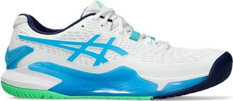 Asics Asics Gel-Resolution 9 Mens White Tennis Shoes - Size UK 7.5