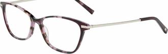 Jones New York Womens Vjon781 0Puh Eyeglasses Frame In Purple Havana