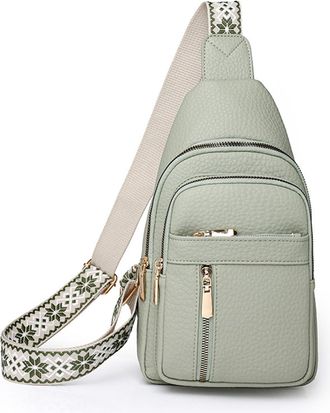 Generic Wbougisay Crossbody Bag Womens Relevantk Crossbody Bag Vocately Antitheft Crossbody Bags For Women Daily Travel Messenger Computer Bags for Men (Green