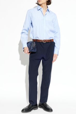 Paul Smith Shirt With Stripe Pattern, Mens, Blue