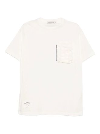 Joshua Sanders Plug Me T-shirt - women - Cotton - S - Neutrals