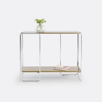 La Redoute Interieurs Console met dubbel gelakt bovenblad, Socer