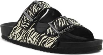 Colors Of California Ciabatta - Dames - Sandalen - Zwart - 38 EU - Leer - Schoenen