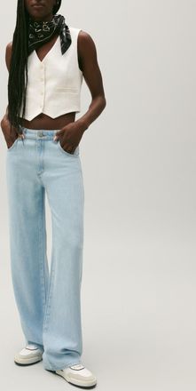 Claudie Pierlot Jean Claude droit denim clair