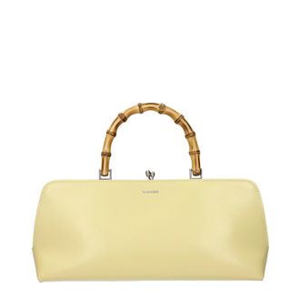 Jil Sander Handtasche Damen Leder Gelb