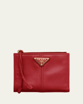 Prada Bifold Leather Wallet