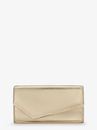 Jimmy Choo London Pochette Emmie in pelle metallizzata - JIMMY CHOO - gender_Woman