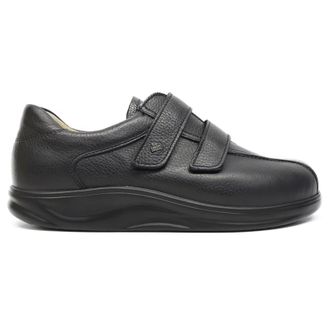Finn Comfort Cambridge Leather Mens Slip On Shoes - Black - Size:UK 10.5