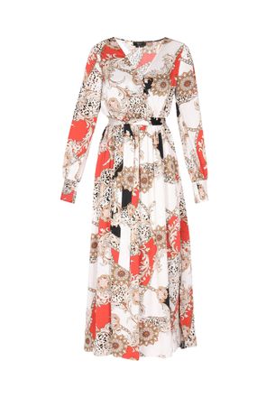 Faina jurk Dames rood