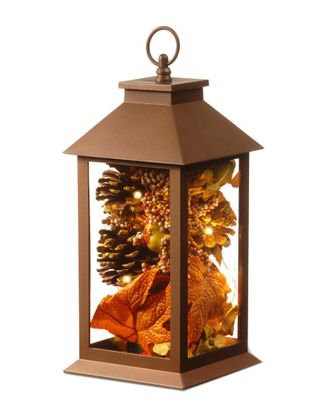 National Tree Company National Tree Autumn Lantern Decor With Led Lights