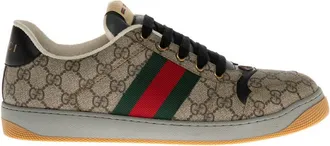 Gucci Beige Screener Sneakers