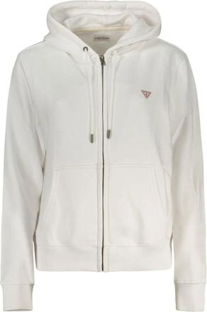 Guess Mujer, Sudaderas, Blanco, Talla: L