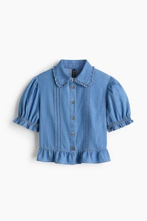 H&M Denimbluse - Blue
