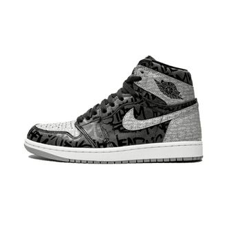 Nike Jordan Jordan 1 Retro High OG Undefeated Rebellionaire - unisex - Sport - Grijs - Maat: 36 EU