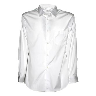 Comme Des Gar&ccedil;ons Formal Shirts Bianco, Uomo, Taglia: L
