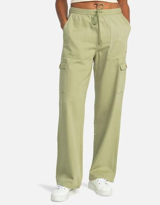 Roxy Womens Roxy Womens Preious Cargo Pants - Green - Size: 16/18/16