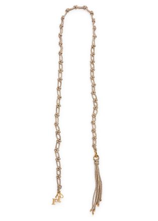 Rosantica Capri Crystal-embellished Strap - Beige - One Size