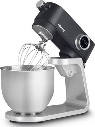 H.Koenig Hkoenig Km120 Batidora Amasadora Profesional, 800 W, Capacidad 5 L, 8 Velocidades,1,5 Kg De Masa, Cabeza Reclinable Y M&oacute;vil, Reposter&iacute;a, Pizza Y Pan, 