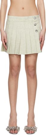 Jil Sander Magnet Grey Wool 157 Skirt from $1,024.00 - on