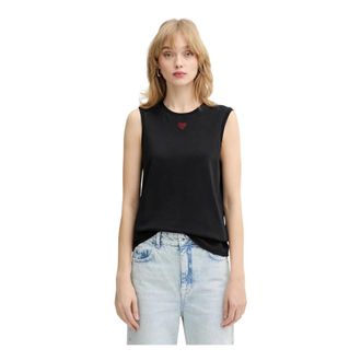 Pinko Casimiro Canotta - Tops - Mujer - Negro - S