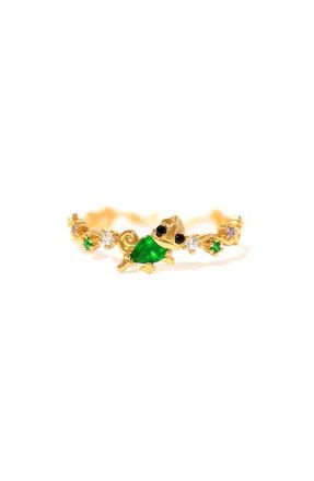 Girls Crew x Disney Princess Rapunzel Tangled Ring in Gold at Nordstrom, Size 4.5