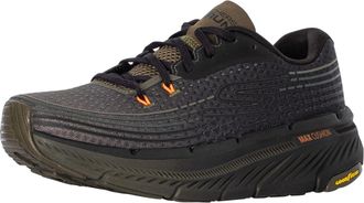 Skechers Mens Max Cushioning Premier 2.0 Vivid 2.0 Sneaker, Olive Textile/Synthetic, 12 UK