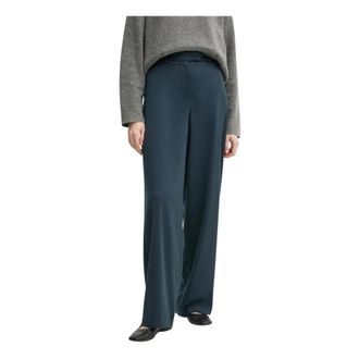 Remain Pantalones Anchos - Trousers - Mujer - Azul - XS