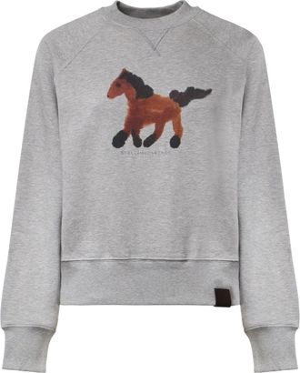 Stella McCartney Grey Crew Neck Sweatshirt