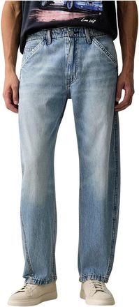 Levi's Baggy Barrel Jeans - Heren - Regular Fit Jeans - Blauw - W36 L32 - Katoen - Jeans