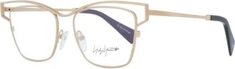 Yohji Yamamoto Gouden Cat Eye Optische Frames - Dames - Brillen - Geel - ONE Size - Accessoires