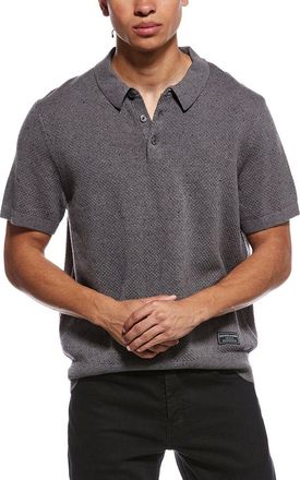 Scotch & Soda Stitch Polo Sweater
