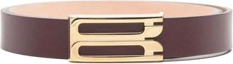 Victoria Beckham Belts - Dames - Riemen - Rood - 80 CM - Accessoires