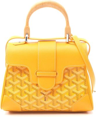 Goyard Saigon Mini Handbag PVC Leather