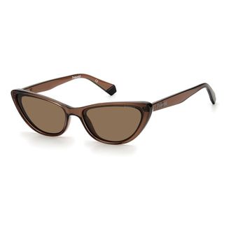 Polaroid Womens Brown Plastic Sunglasses - One Size