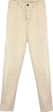 Incotex Stretch slim-fit broek - Beige